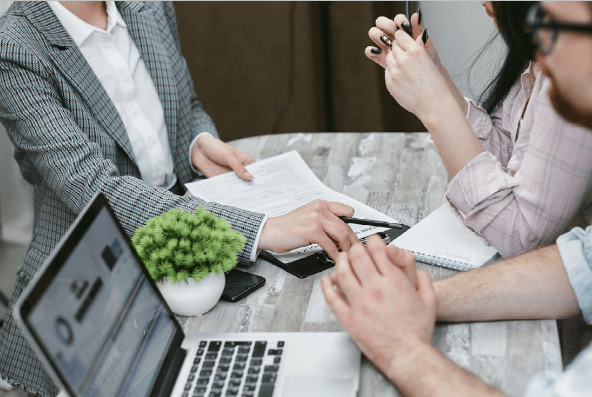 An insurance agent